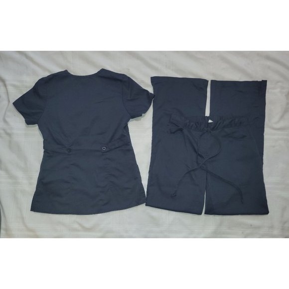 Grey's Anatomy Scrub Set in Charcoal Grey size Xsmall - Picture 4 of 5